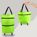 Avtoit | 2-in-1 Foldable Shopping Bag with Wheels