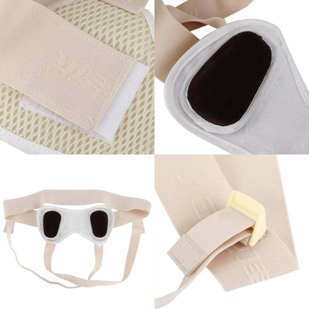 Avtoit | Adjustable Inguinal Hernia Support Belt for Men | Comfortable Breathable Hernia Brace to Improve Mobility