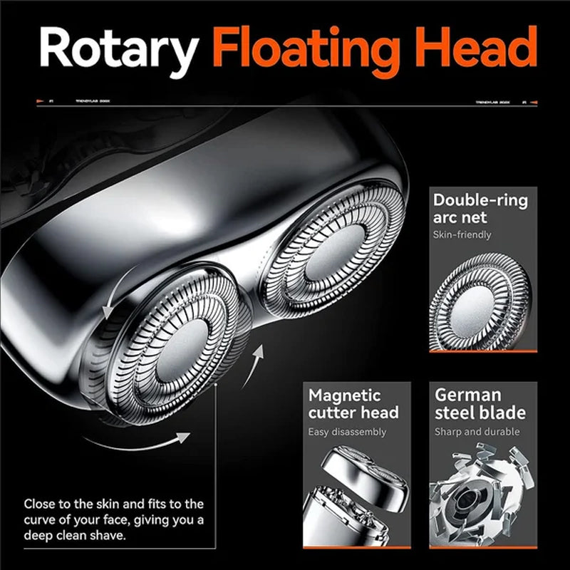 Avtoit | New Arrival Mini Double-Head Electric Razor