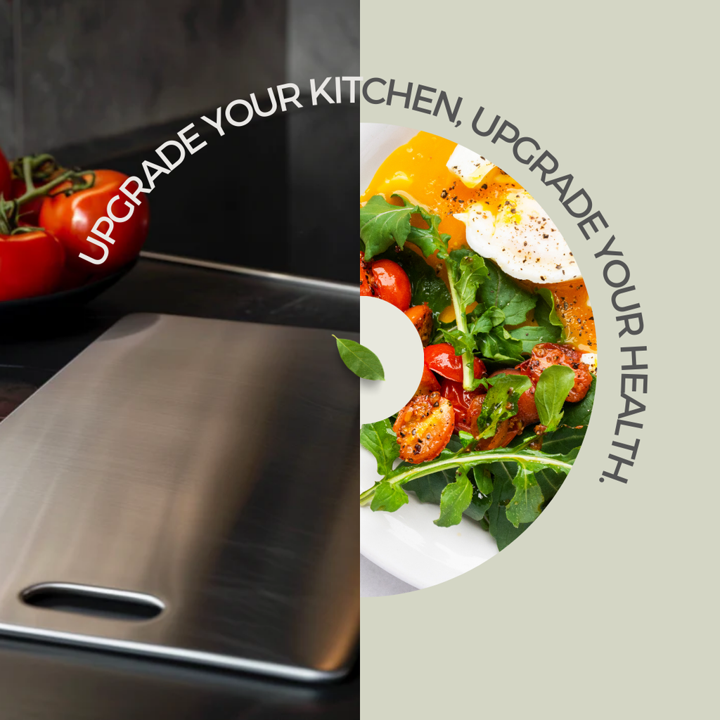 Avtoit | Premium Stainless Steel Cutting Board - Stain and Scratch Resistant