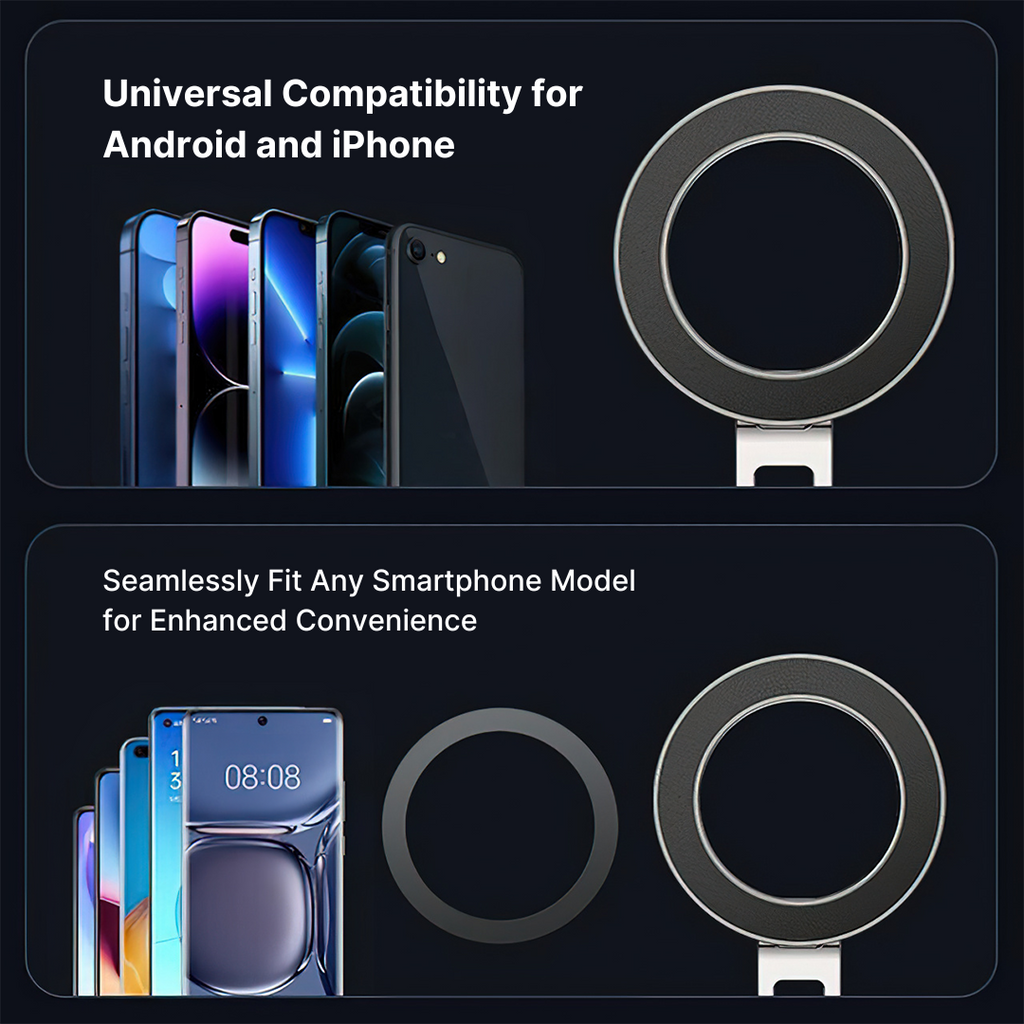 Avtoit | Top Rated Magnetic Car Phone Holder with Adjustable Stand - Best Auto Phone Mount for iPhone