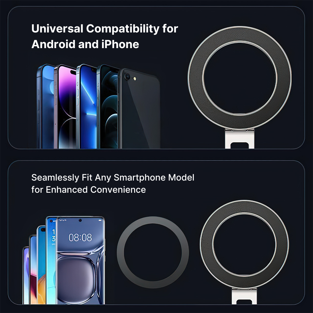 Avtoit | Top Rated Magnetic Car Phone Holder with Adjustable Stand - Best Auto Phone Mount for iPhone