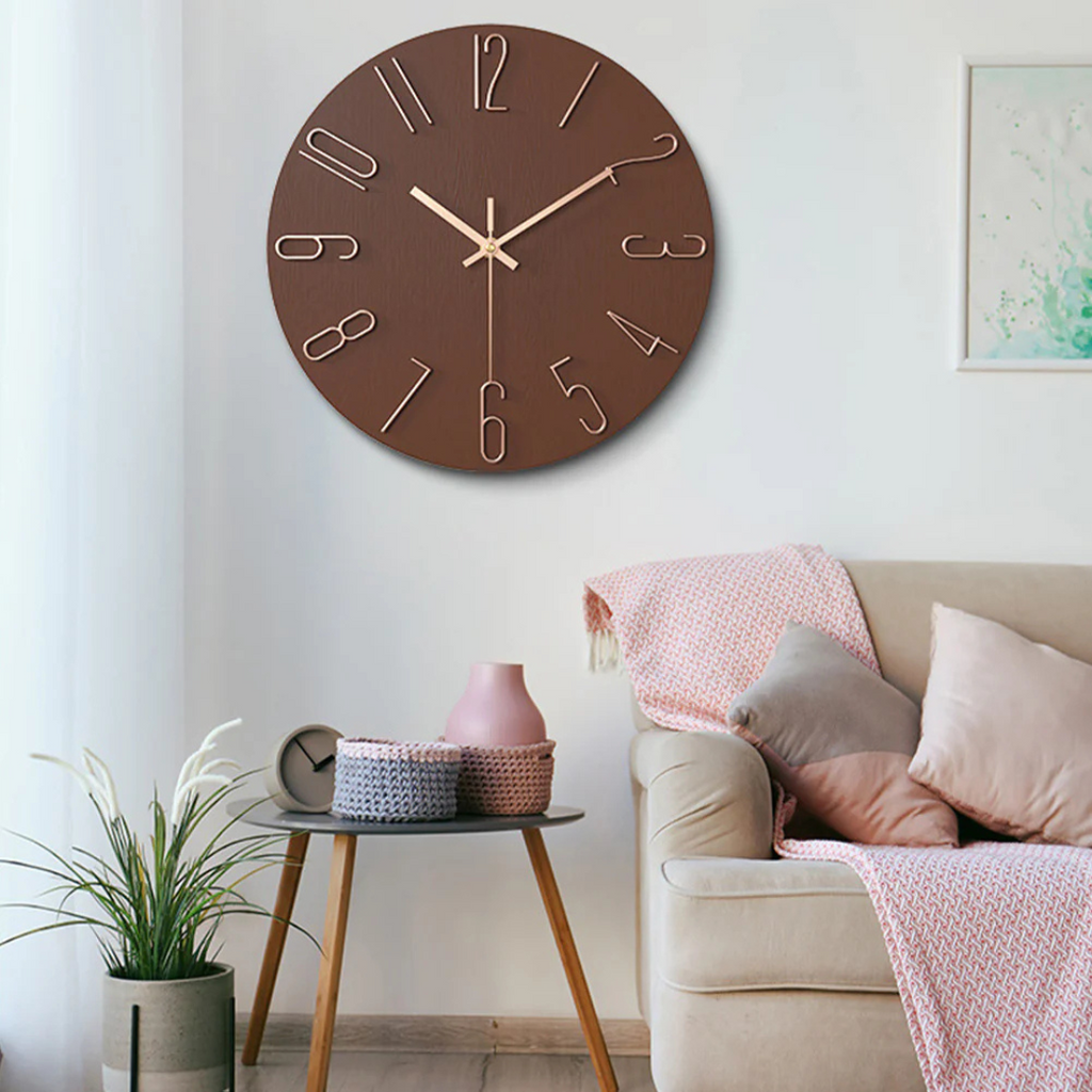 Avtoit | Elegant | Modern wall clock for the living room 30 cm