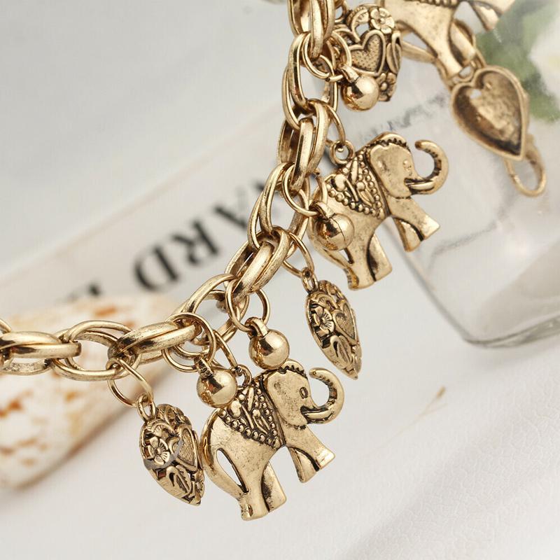 Avtoit | Handmade Vintage Elephant Anklet
