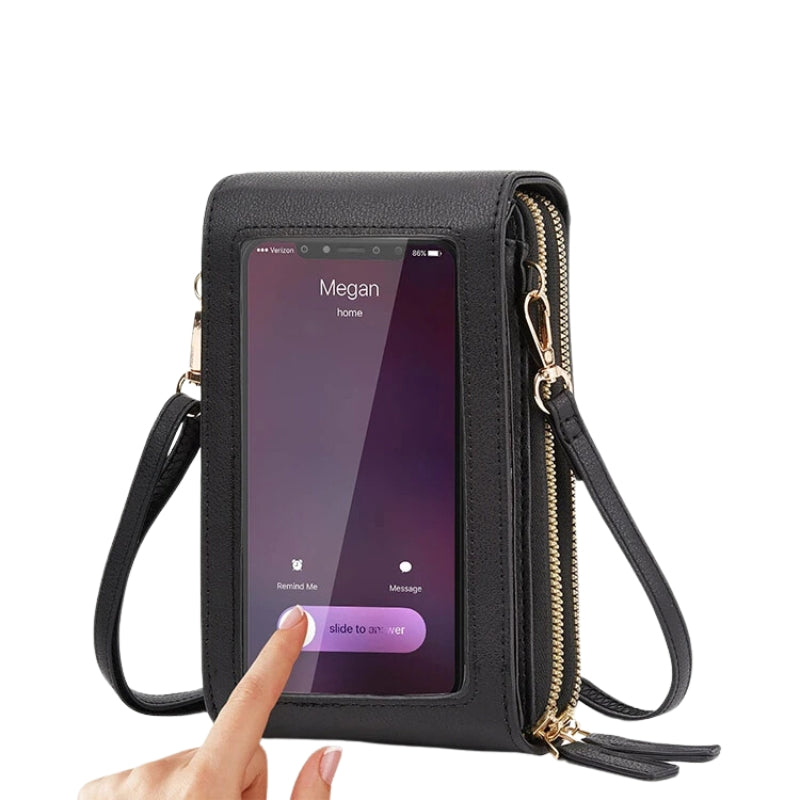 Avtoit | Leather Crossbody Phone Bag | Over-the-Shoulder Phone Bag