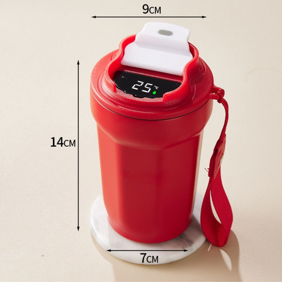 Avtoit | Stainless Steel Coffee Mug with LED Temperature Display 450 ML