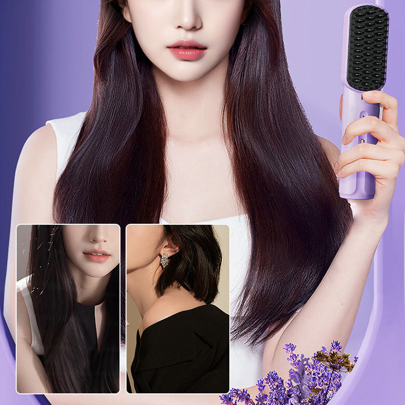 Avtoit | Portable negative ion hair straightener comb