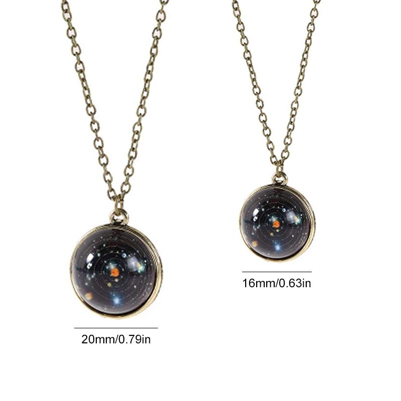 Avtoit | Double-Sided Glass Galaxy Necklace