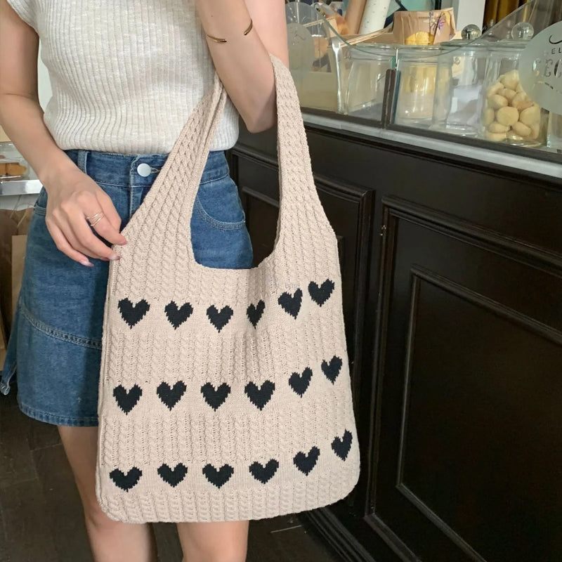 Avtoit | Knit Love Tote Bag