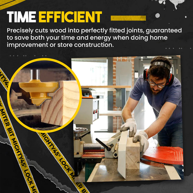 Avtoit | Router Bit 45-Degree Glue Joint Lock Miter