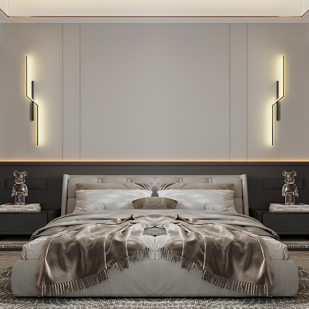 Avtoit | Lines Creative LED Modern Minimalist Wall Lamp Decorative Wall Lights Lighting