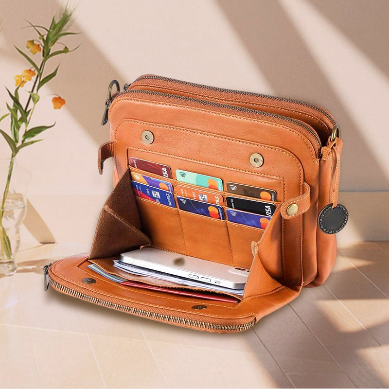 Avtoit | Three-Layer-Crossbody-Shoulder- & Clutch-Bag