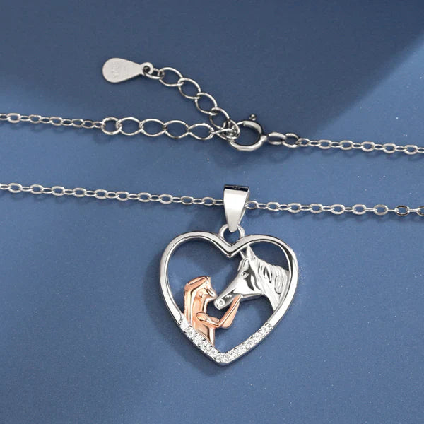 Avtoit | Girl and Horse Necklace Chain