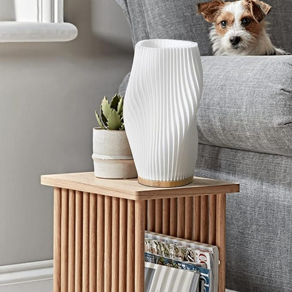 Avtoit | Wavecrest Table Lamp – Soft Glow Designer Lamp with Dimmable Warm & Natural White Light