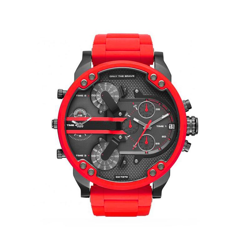 Stainless Steel Chronograph Quartz Watch with 10 m Water Resistance