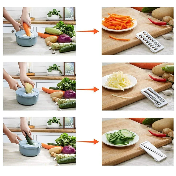 Avtoit | 12-In-1 Multi-Function Food Chopper