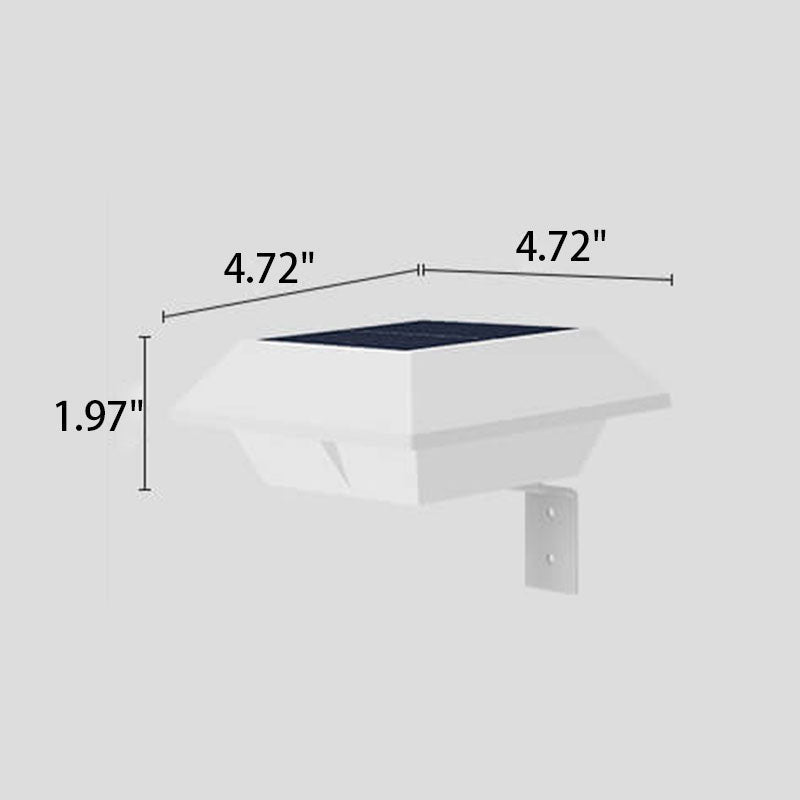Avtoit | Solar UFO Shape Design Fence Light LED Outdoor Wall Lamp