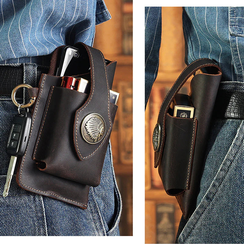 Avtoit | Multifunctional Leather Mobile Phone Bag