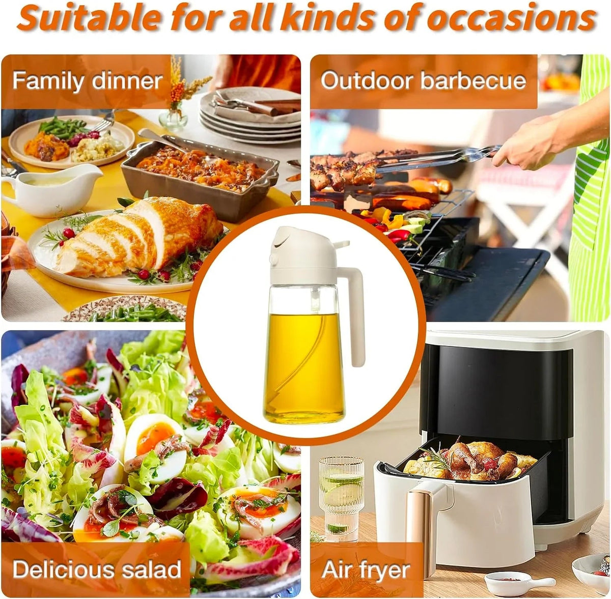 Avtoit | High-Quality 2-in-1 Olive Oil Sprayer