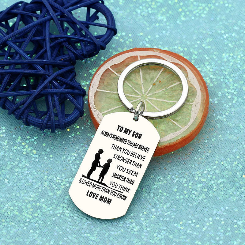 Avtoit | Mother's Day Engraving Metal Keychain with Box