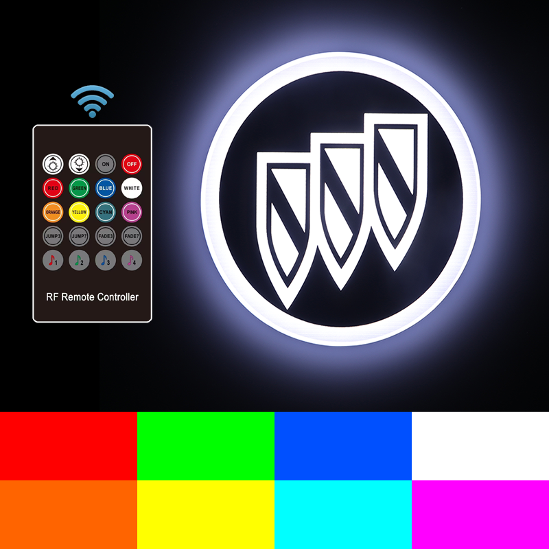 LED Car Emblem Auto Badge Light For Buick Enclave 2008-2012