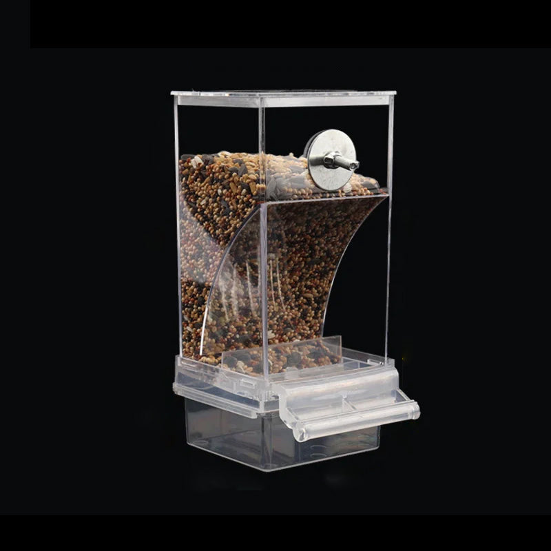 Avtoit | Automatic transparent bird feeder without spills