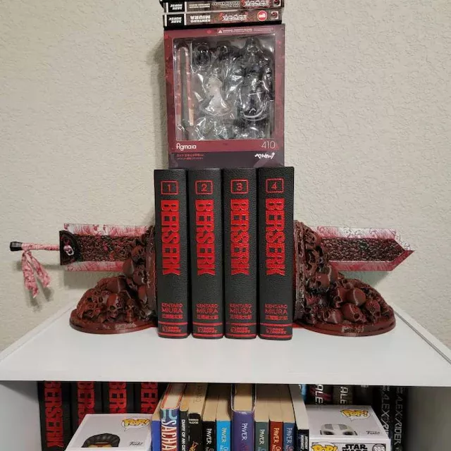 Avtoit | Berserk Bookends - Dragonslayer,Gift for she|him