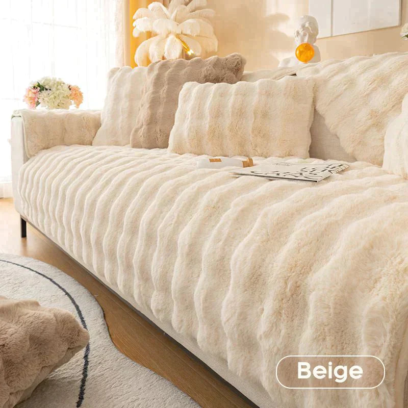 Avtoit | thick rabbit plush sofa cover
