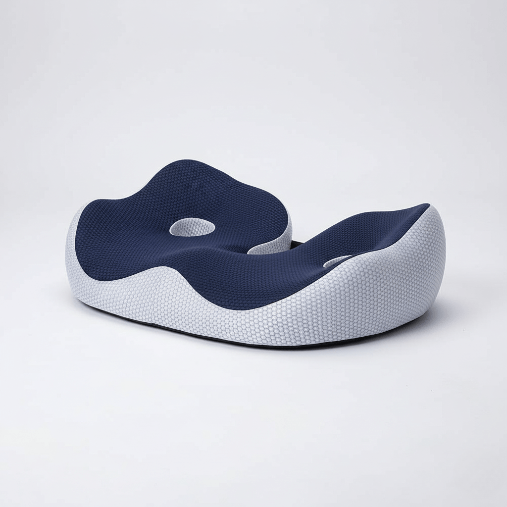 Avtoit | Non-slip seat cushion made of memory foam for travel & workplace