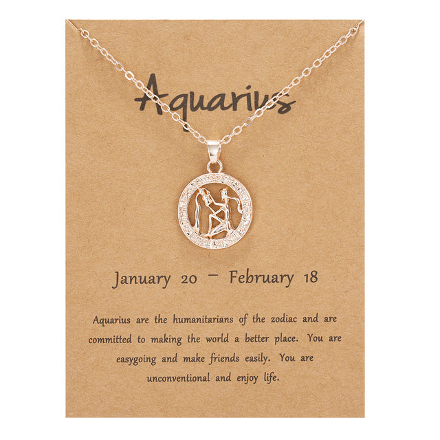 Avtoit | Constellation Rose Gold Animal Necklace
