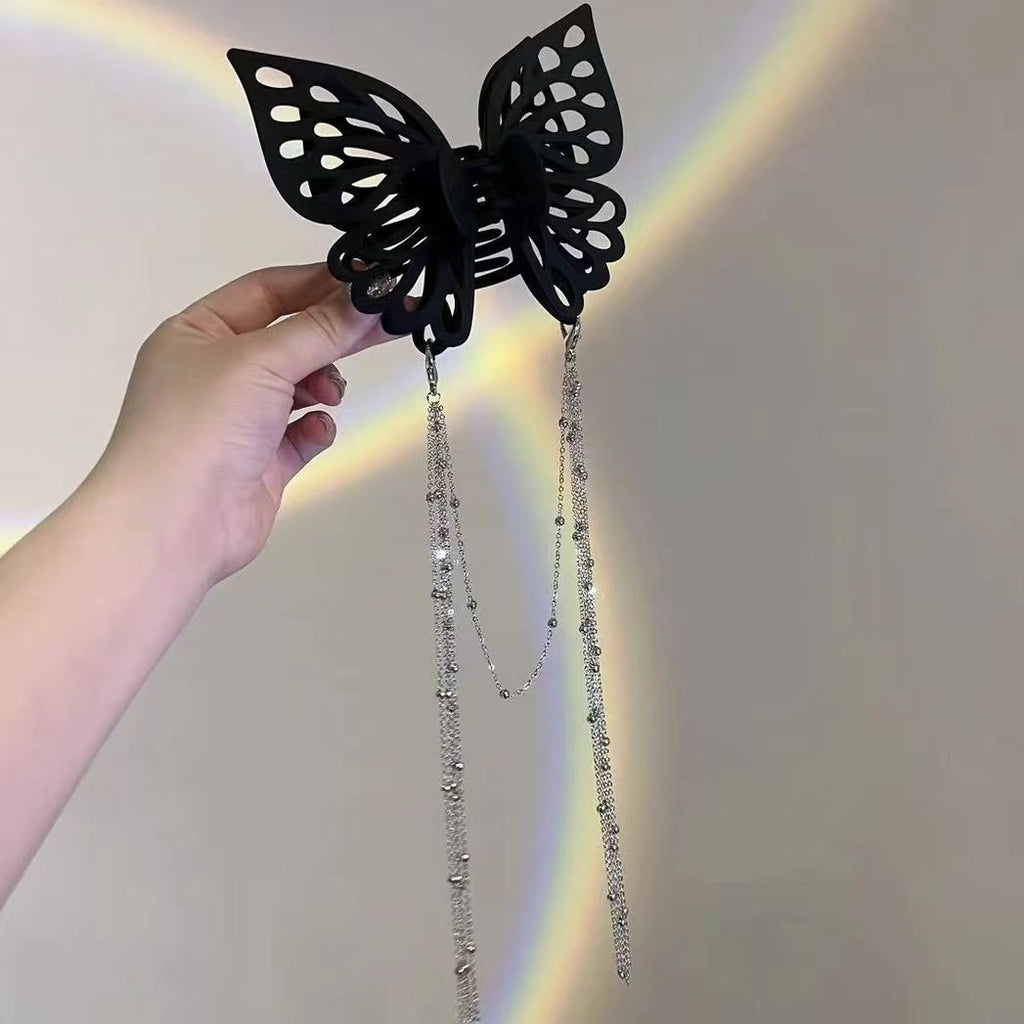 Avtoit | Tassel butterfly hair clip