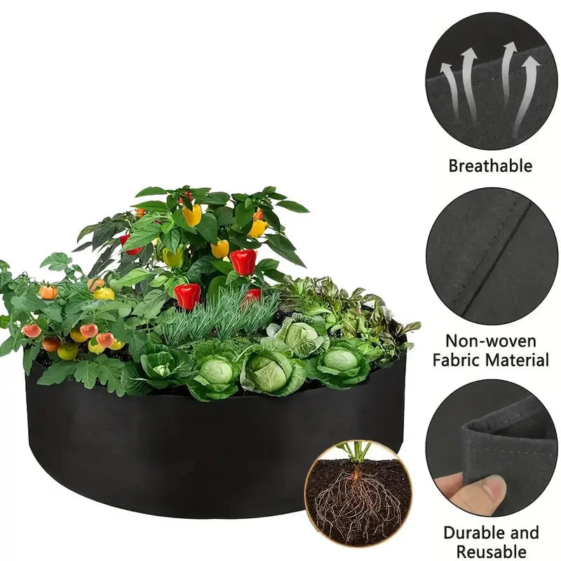 Avtoit | Round Plant Growth Bag – Garden Container for Easy Plant Growth
