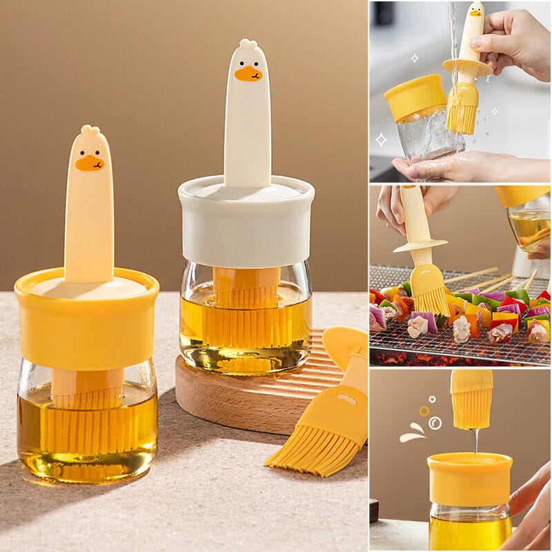Avtoit | Oil dispenser with brush for BBQ