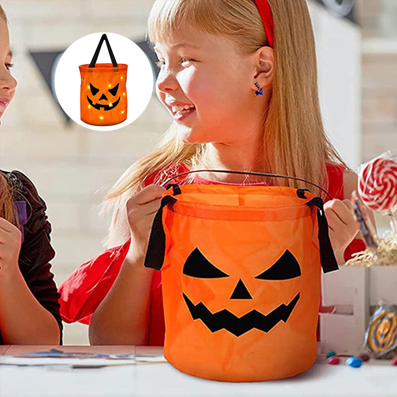 Avtoit | Personalized glowing pumpkin bag