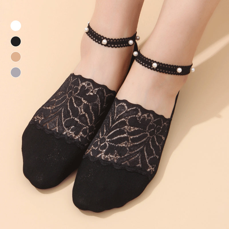 Avtoit | Pearl Lace Socks