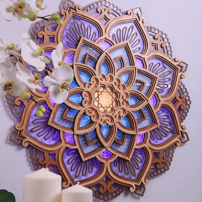 Avtoit | Mandala Yoga Room Night Light LED