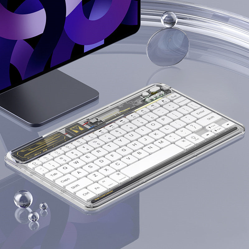 Avtoit | Transparent Wireless Bluetooth Keyboard