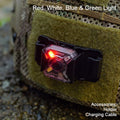 Avtoit | Mini Portable Rechargeable Headlamp, with Headband & Bike Stand Set, for Camping, Cycling & More