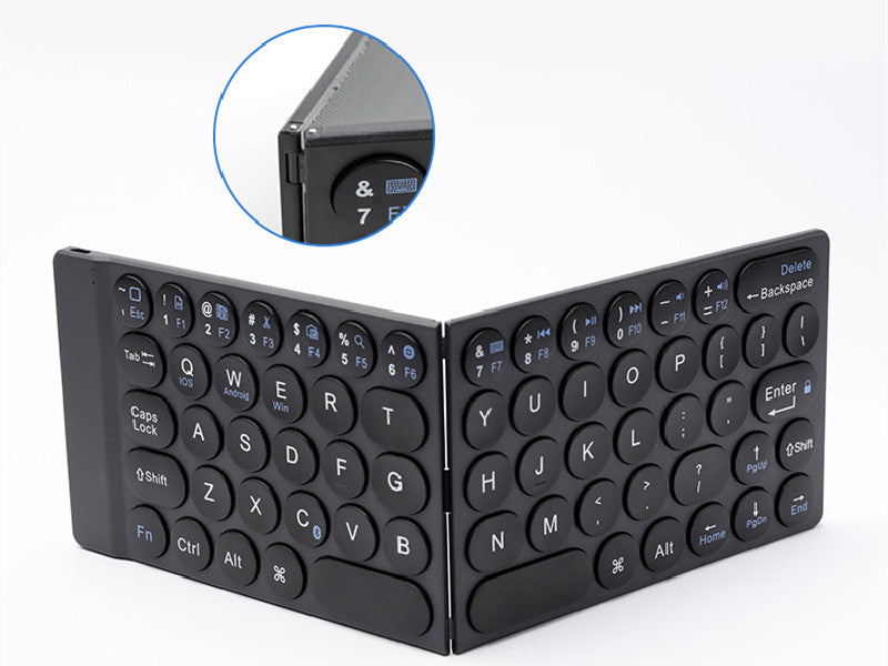 Avtoit | Portable Foldable Keyboard, with Ultra-slim & Lightweight Design, for Travel, Home, Office & More
