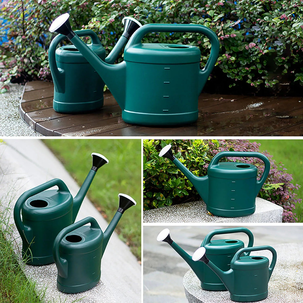 Avtoit | Large-volume watering can with long spout – plastic for garden care