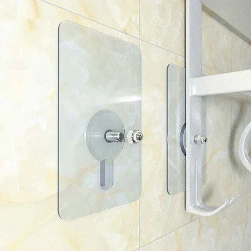 Reusable Self-Adhesive Wall Hooks, 10 or 20 Pieces