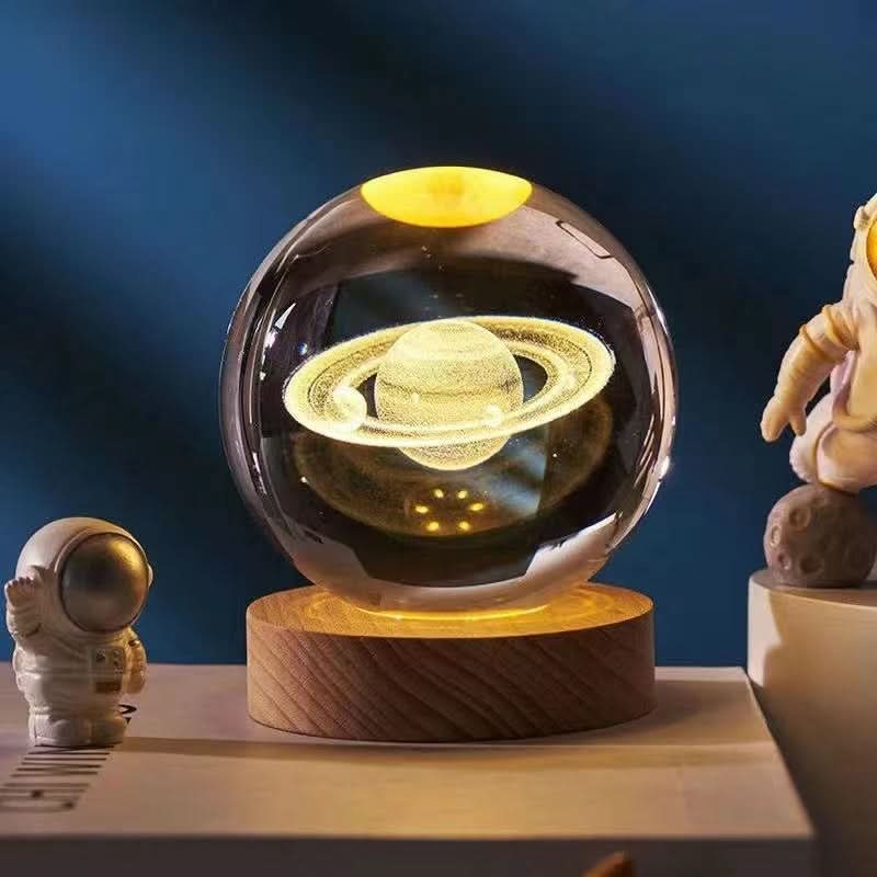 Avtoit | Elegant 3D LED Night Light with Sparkling Star Effect