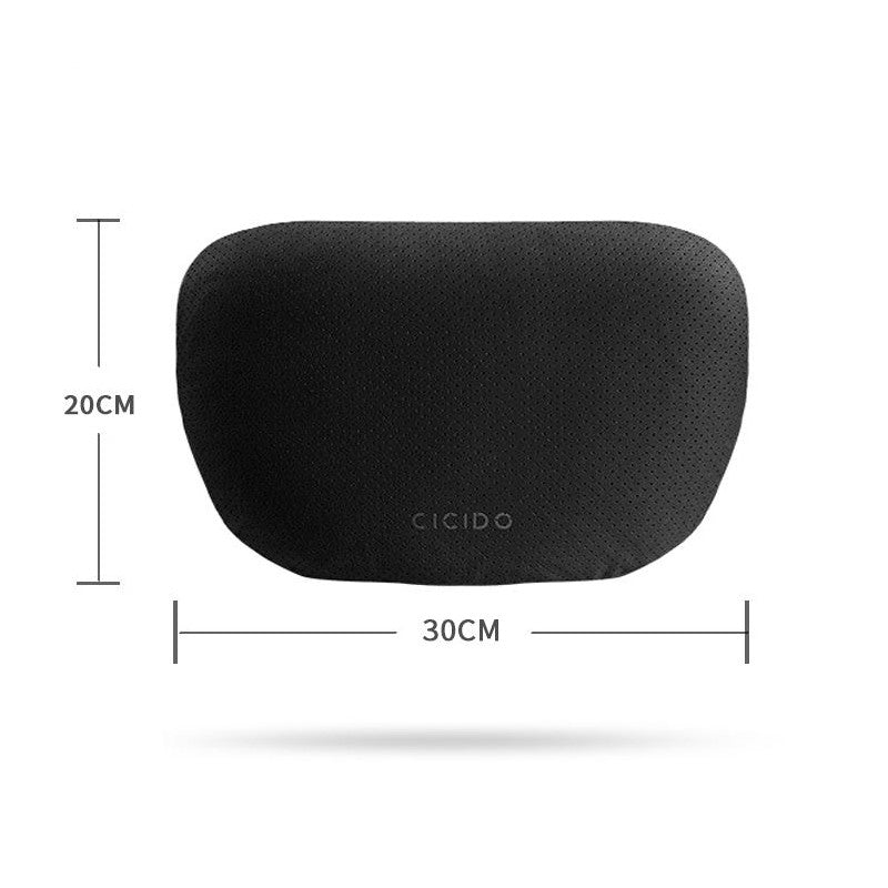 Avtoit | Suede Car Neck Pillow And Lumbar Support