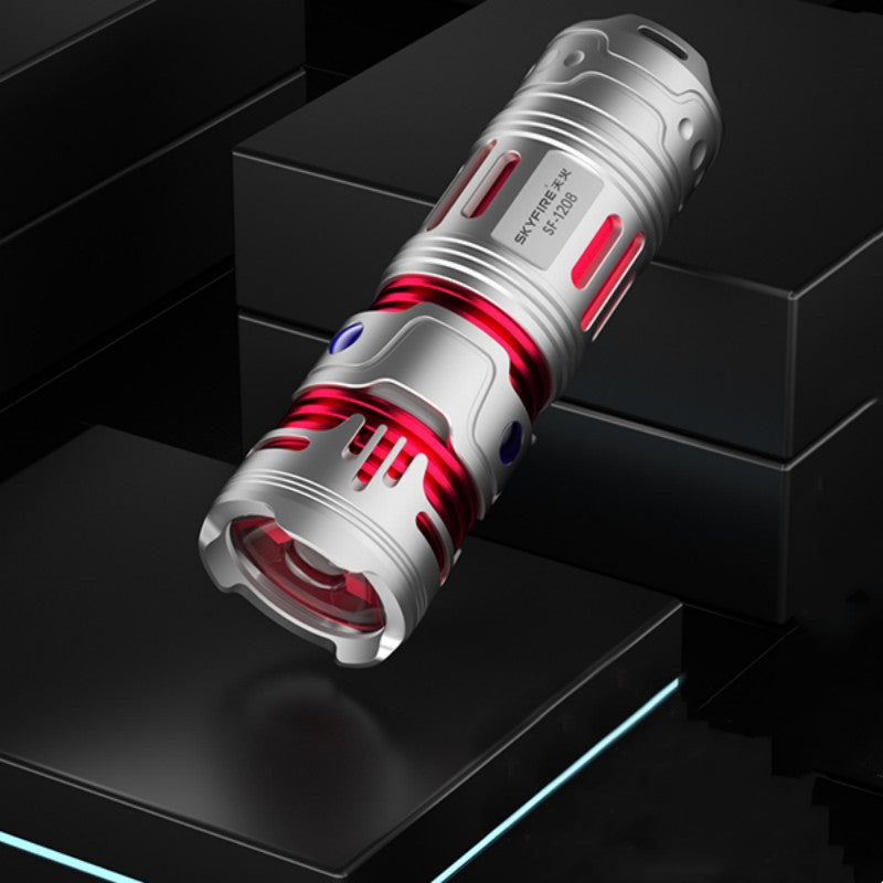 Avtoit | High-Intensity Rechargeable Super-Bright Fingertip Gyro Flashlight