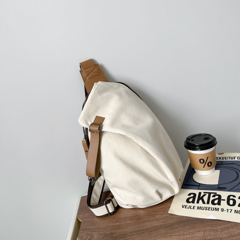 Avtoit | Canvas Casual Minimalist Large Capacity Single Shoulder Sling Bag