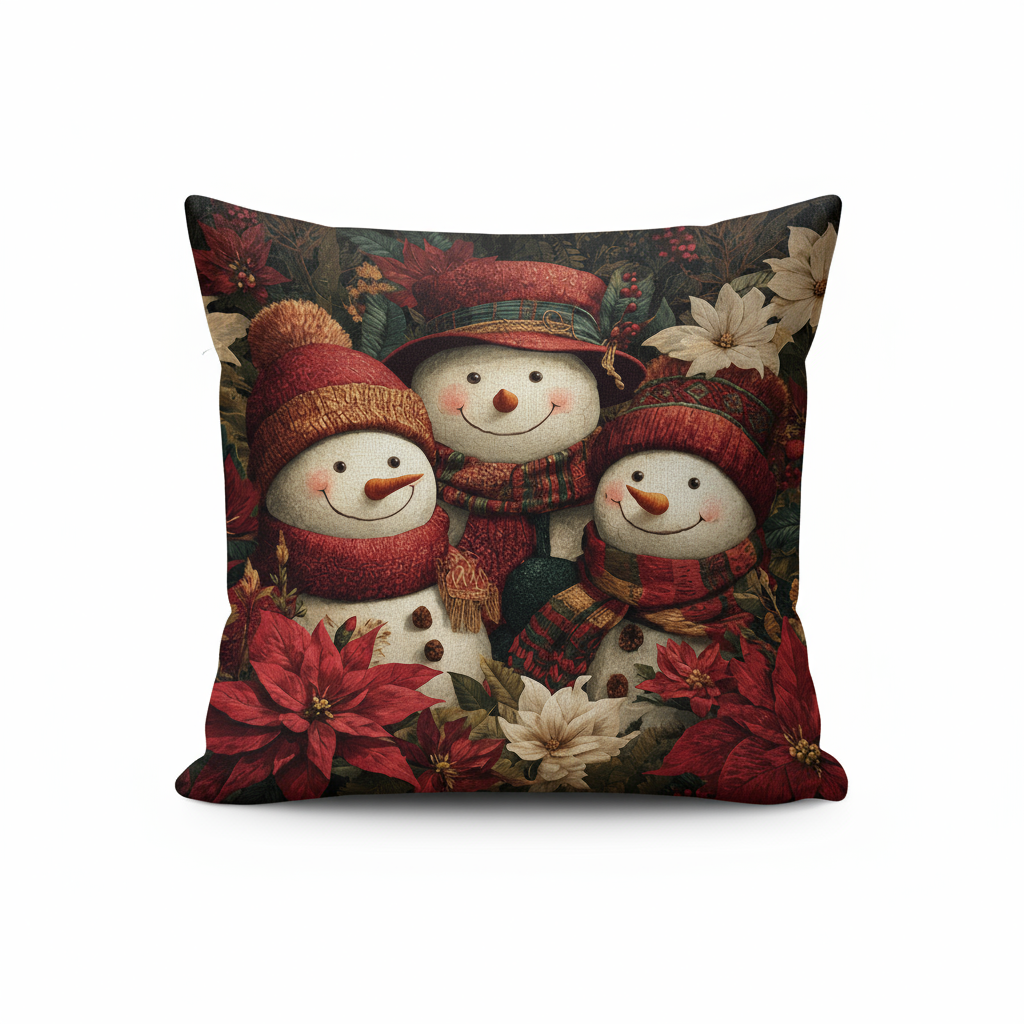 Avtoit | Green-White Checked Cushion Cover 40x40 | Decorative Cushion Cover