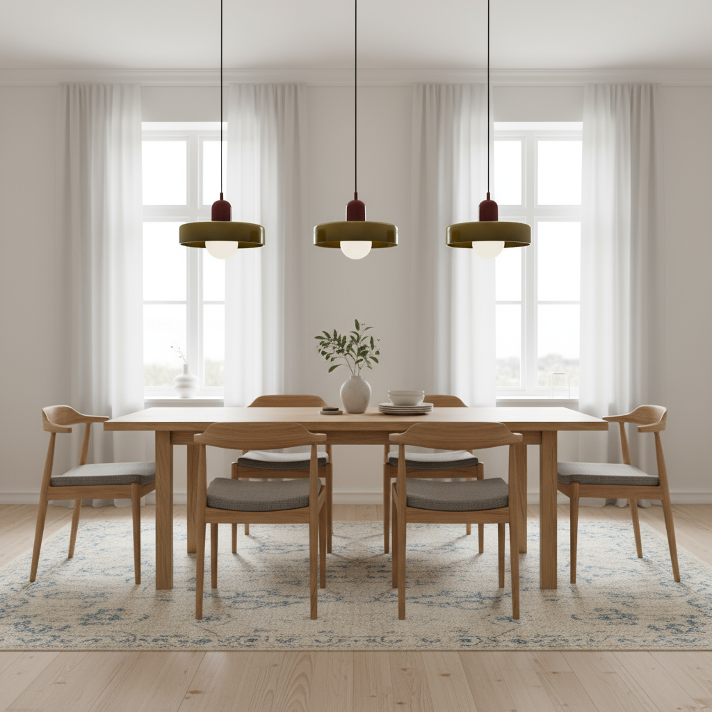 Avtoit | Bauhaus Pendant Light made of Colored Glass