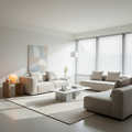 Avtoit | Bauhaus table lamp made of glass in retro style | LED table lamp