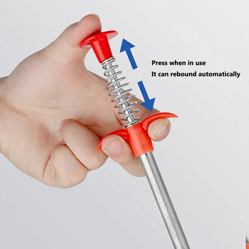 Avtoit | Drain cleaning tool with effortless four-claw design