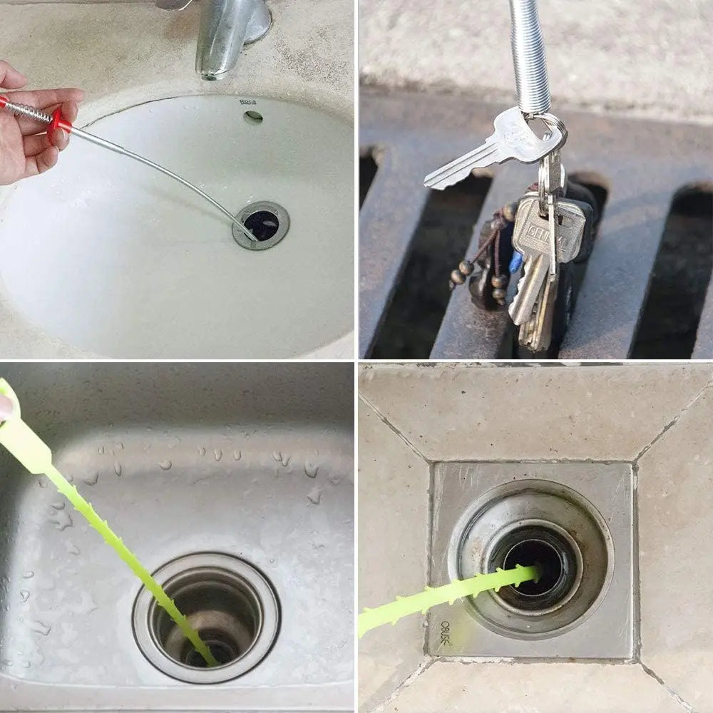 Avtoit | Drain cleaning tool with effortless four-claw design
